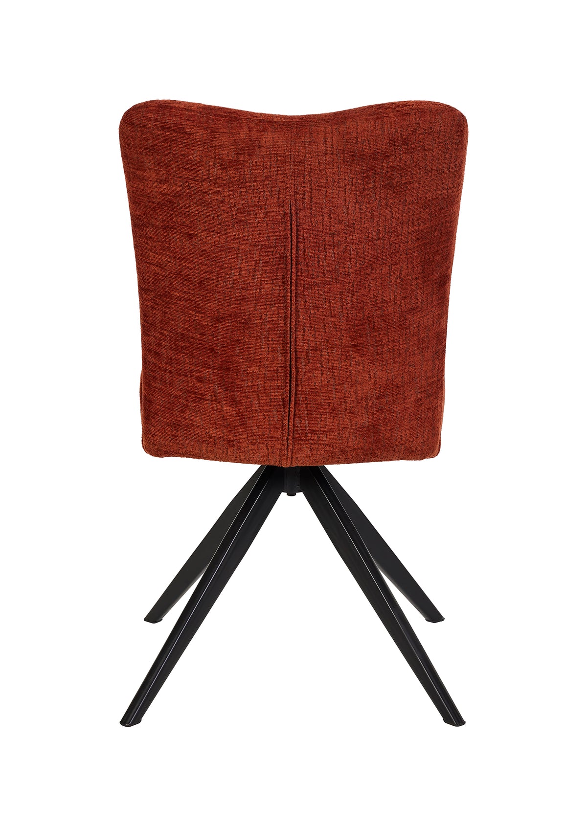 GBO - Chaise de salle à manger ST2509 - Tissu - Rouille