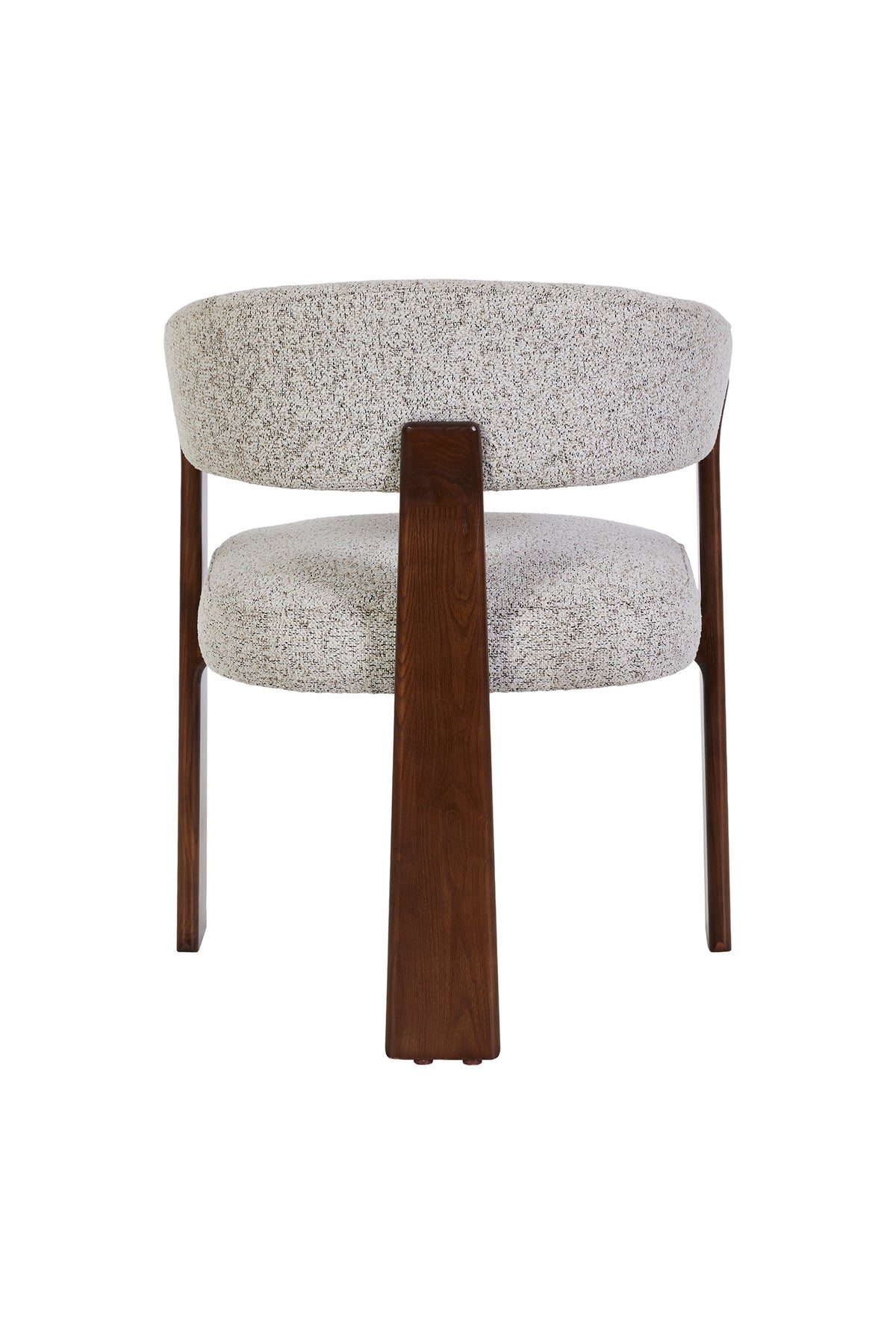 GBO - Chaise de salle à manger ST2602 - Tissu - Bois foncé