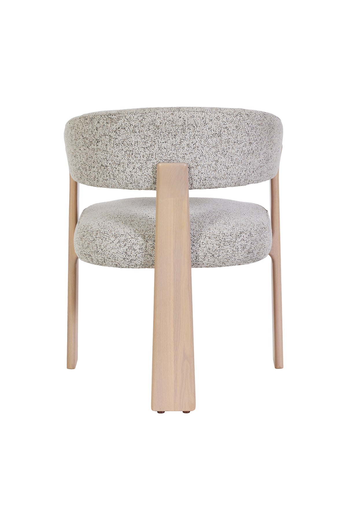 GBO - Chaise de salle à manger ST2602 - Tissu - Bois clair
