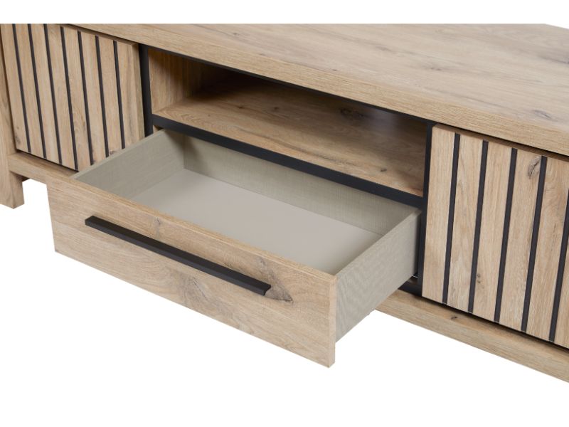 GBO - TV-meubel Santos – 170x54x45 cm – Canyon Oak
