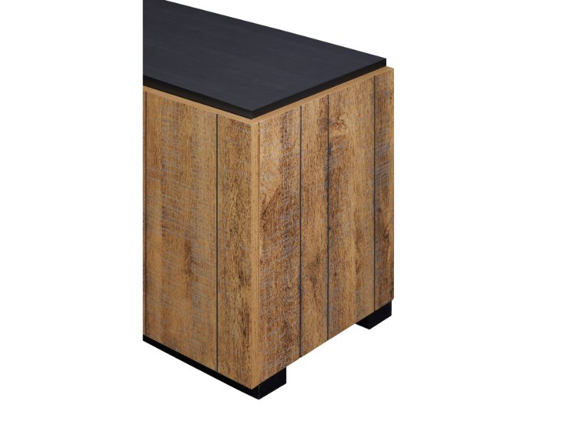 GBO - Meuble TV Sharon - Chêne Denver - 160x48.0x40 cm