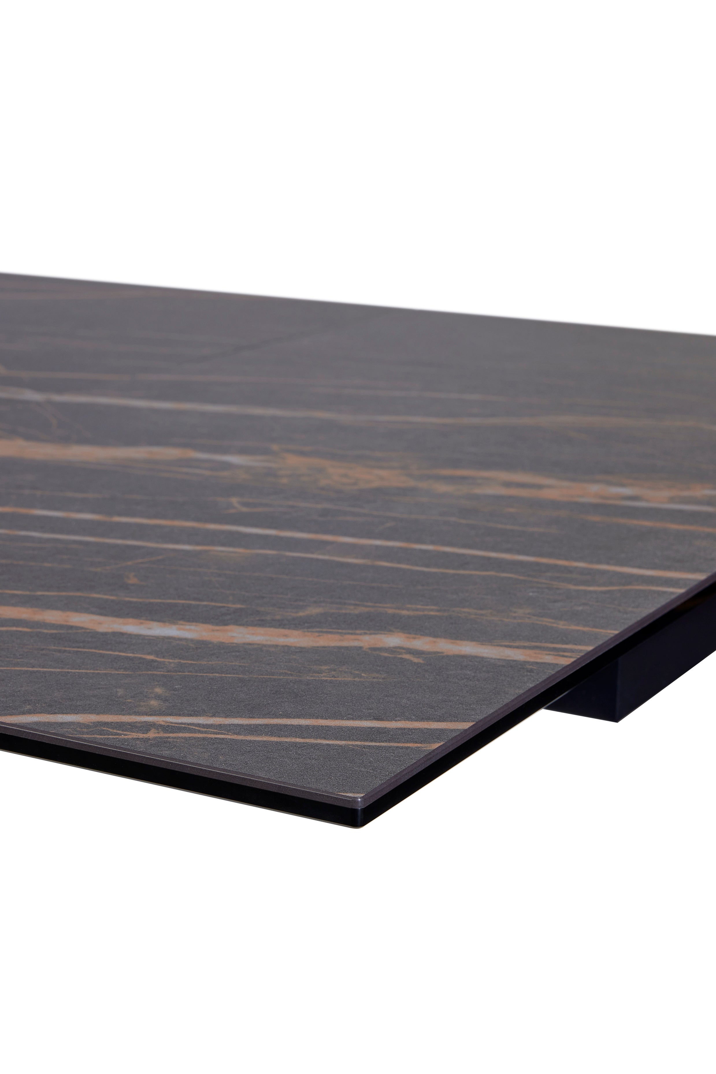 GBO - Tafel TF2306 - Rechthoekig - Matt Gold - 180 ( 280 ) x 100 x 76 cm