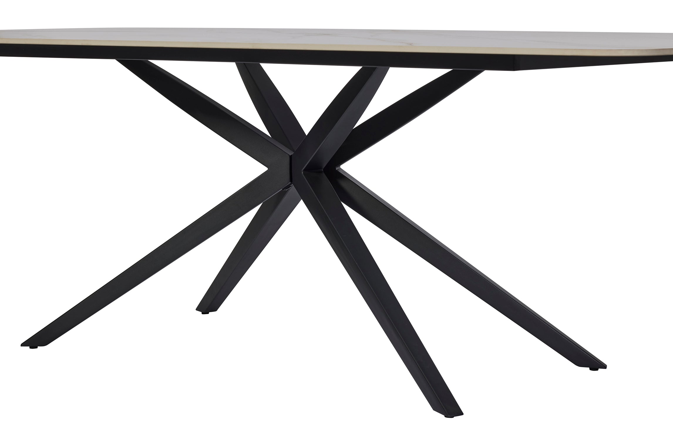 GBO - Table Céramique TF2403 - Ovale Suédoise - 240 x 120 x 76 cm