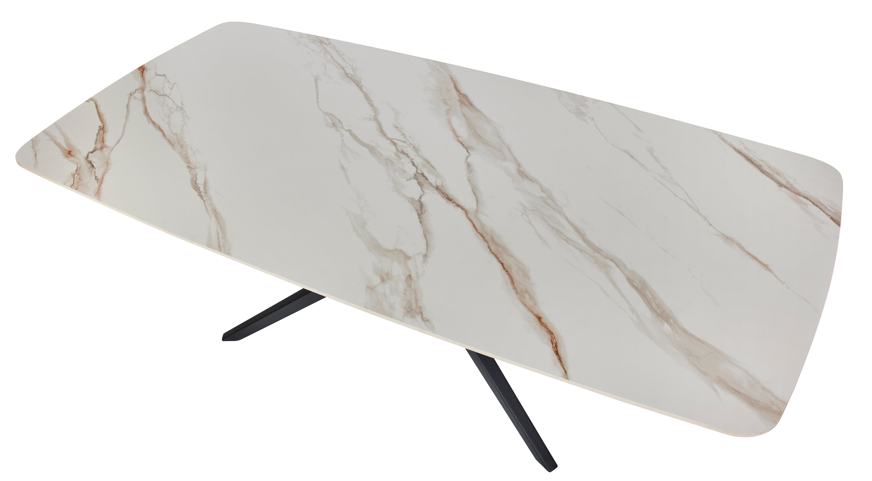 GBO - Table Céramique TF2403 - Ovale Suédoise - 240 x 120 x 76 cm