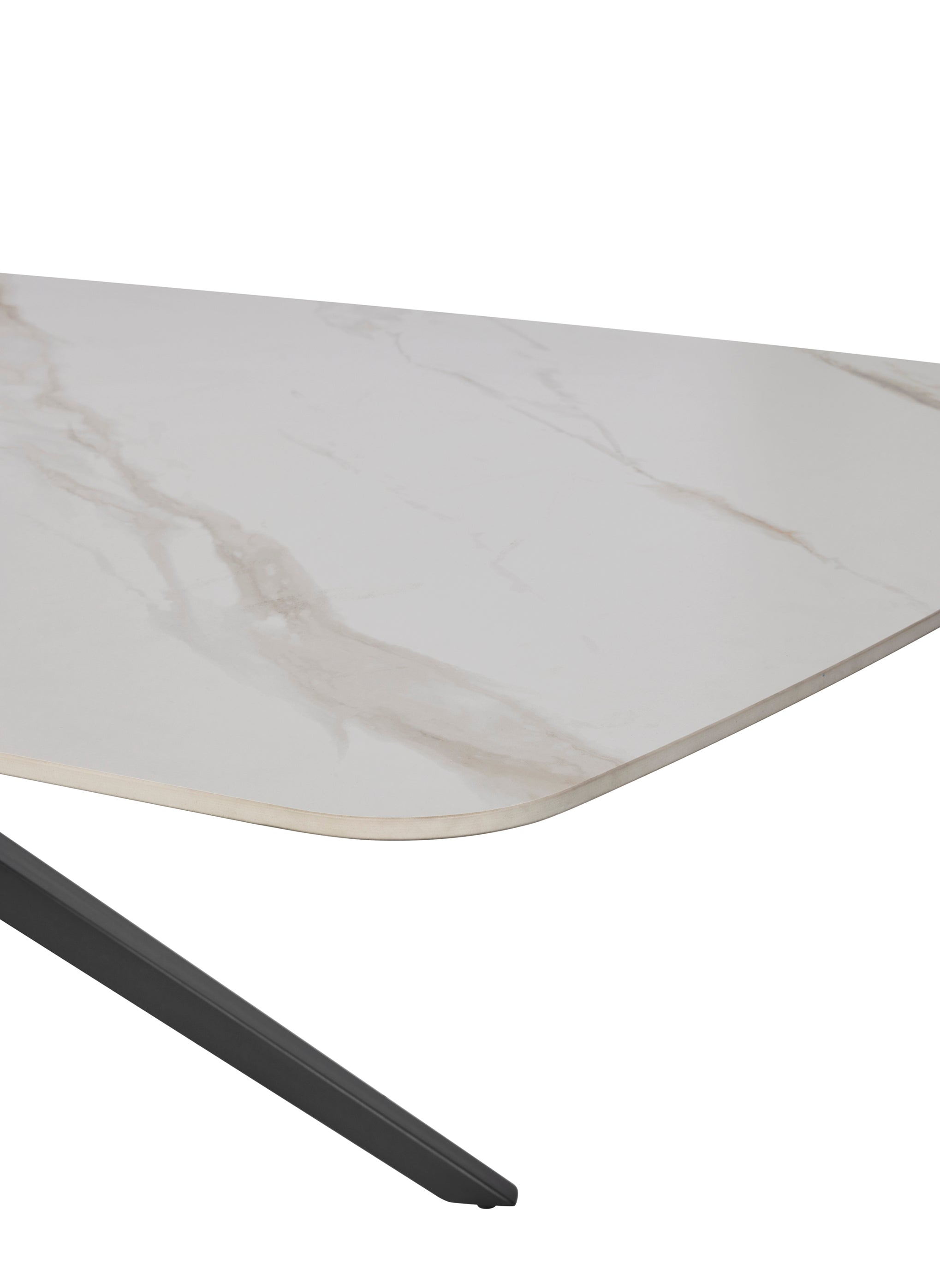 GBO - Table Céramique TF2403 - Ovale Suédoise - 240 x 120 x 76 cm