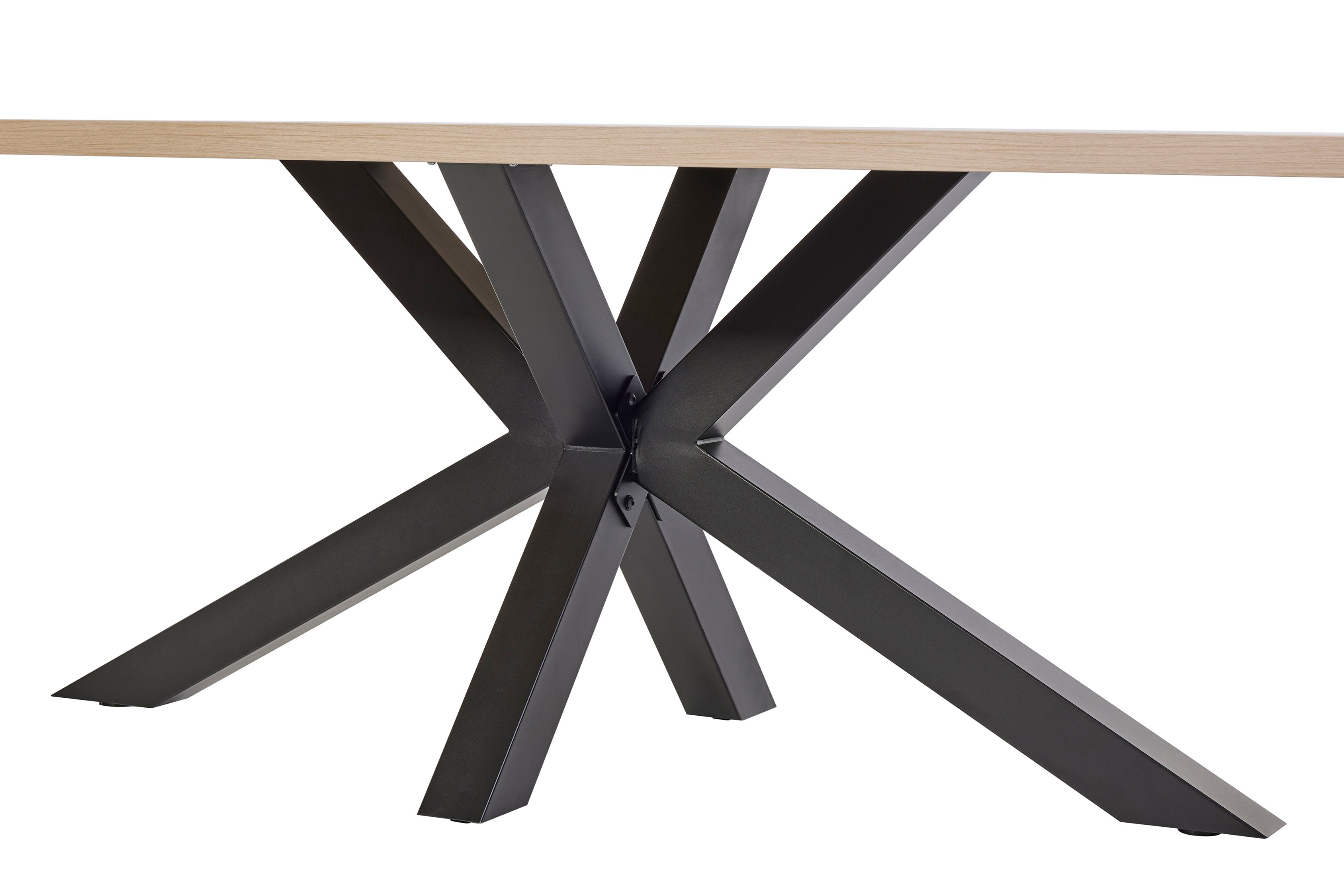 GBO - Eettafel Umberto Ovaal – Urban Oak - 200 x 100 x 76 cm
