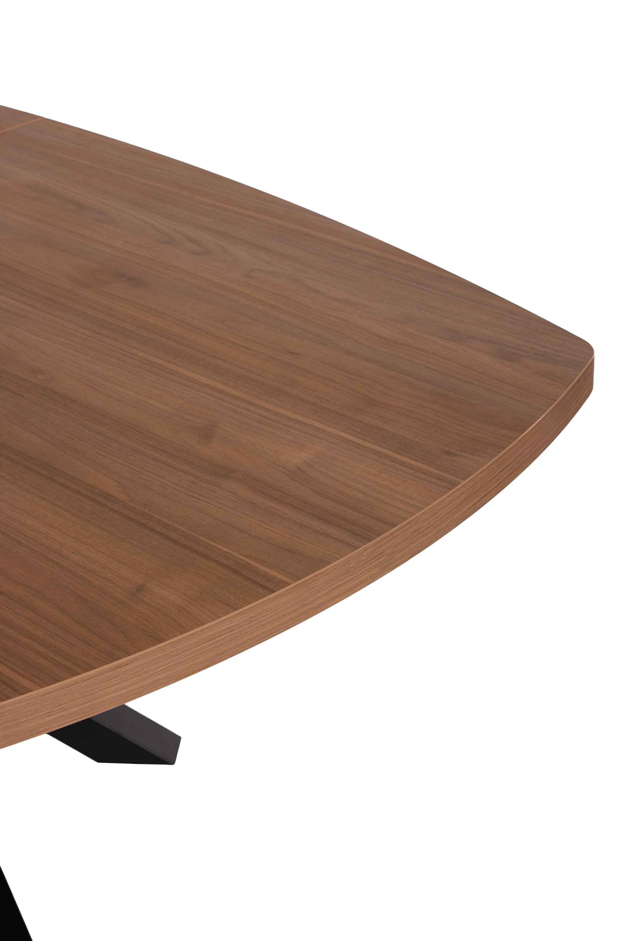 GBO - Table de salle à manger Valerio TF2415 - Ovale - Noyer clair - 200 x 100 x 76 cm