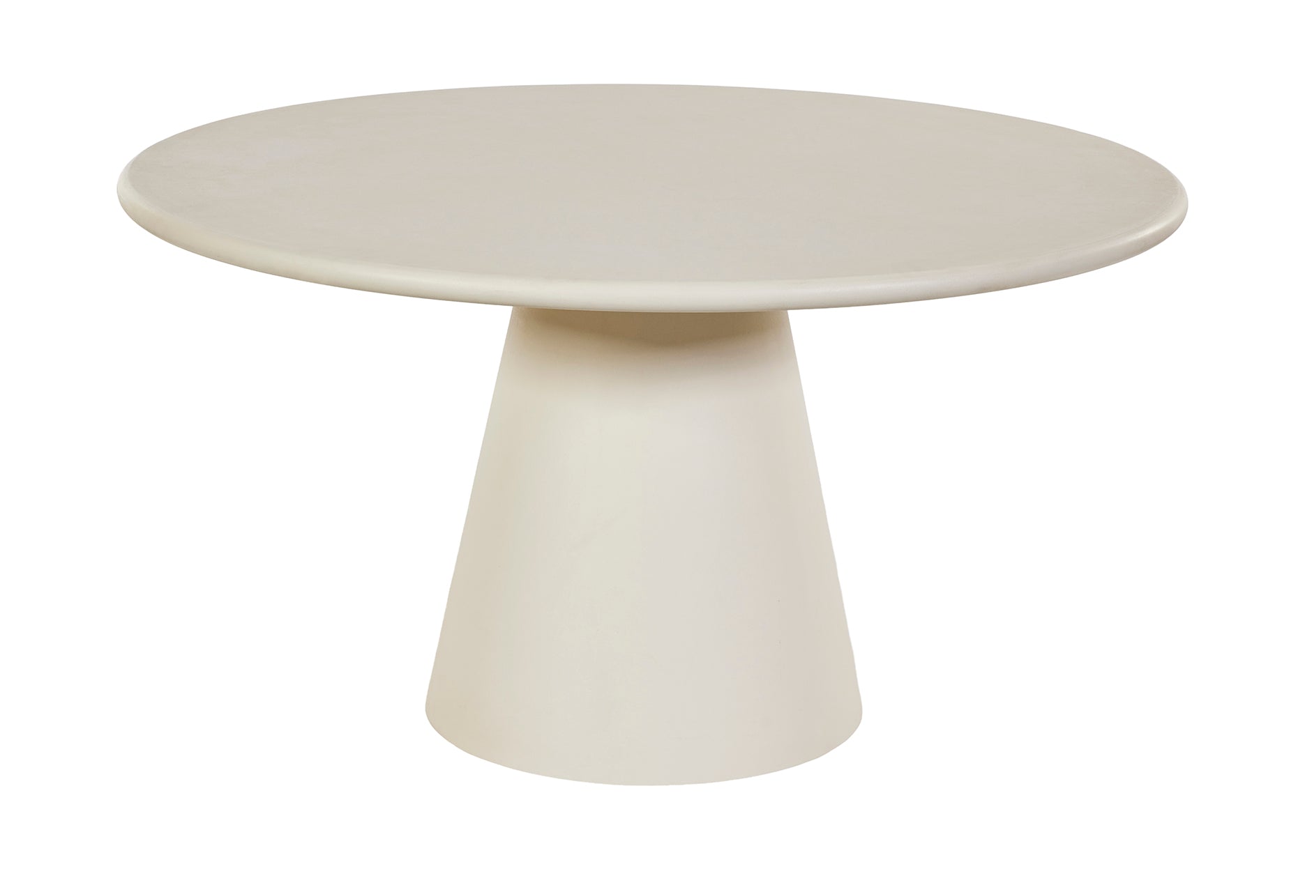 GBO – Table Rondel Cementex – Coloris Blanc – TF2503 - Ø140 cm