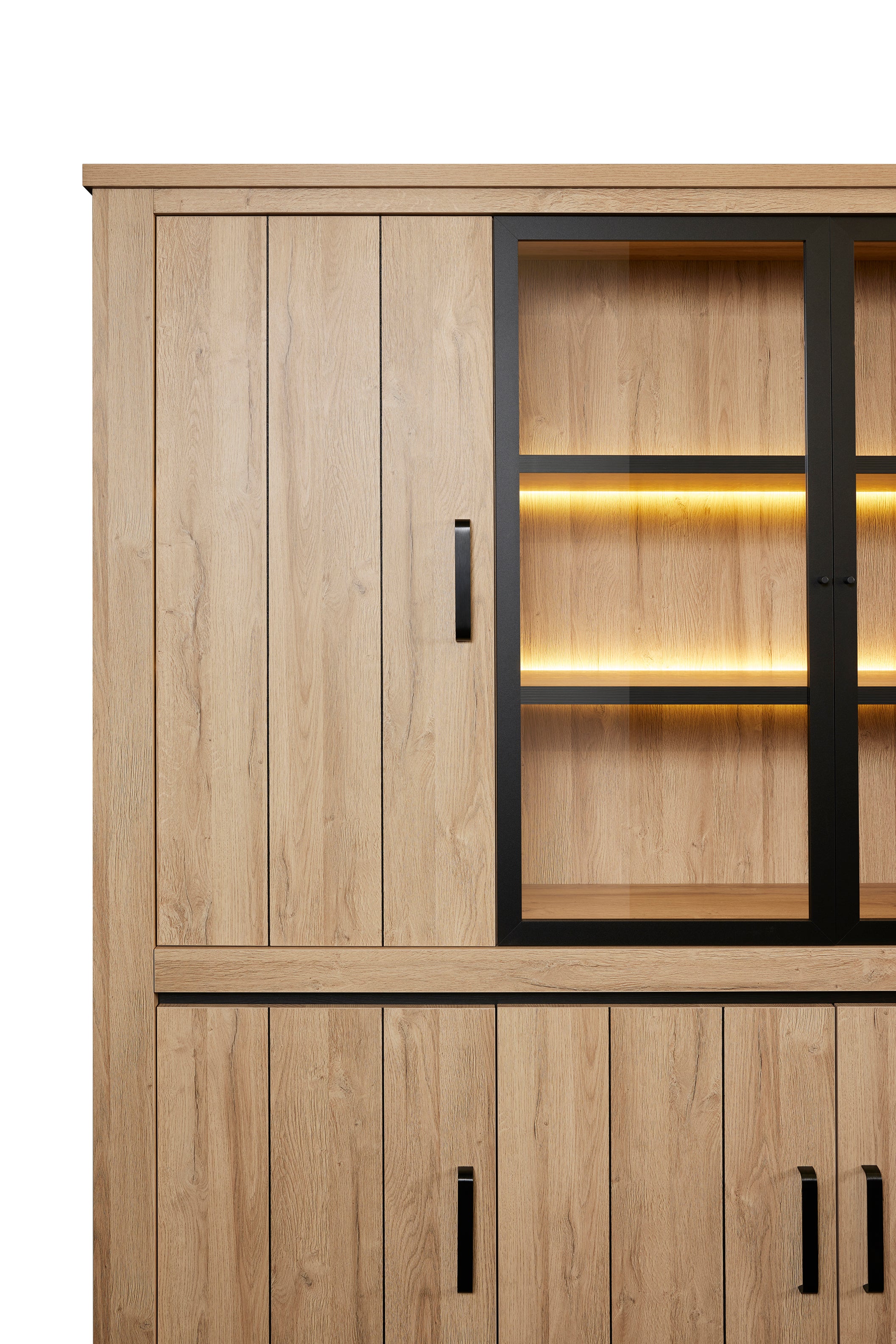 GBO - Bibliotheek Tibo - French oak - 247x220x48cm