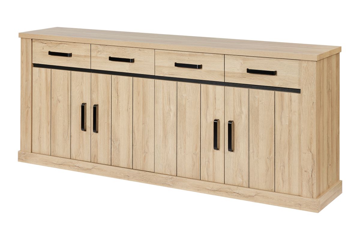 Image of GBO - Dressoir Tibo - French oak - 235x98x48cm