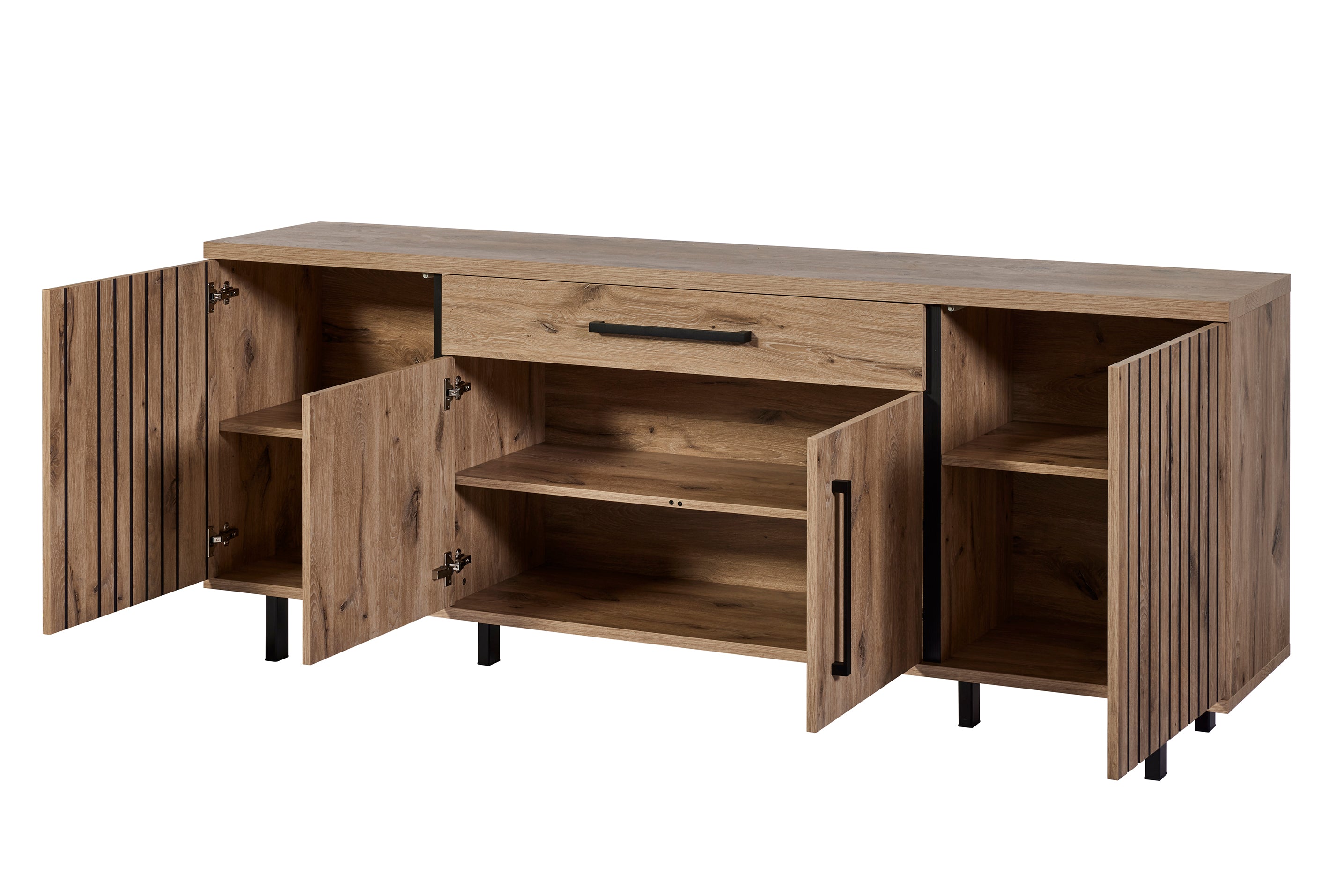 GBO - Dressoir Tim - Canyon oak - 225x90x46cm