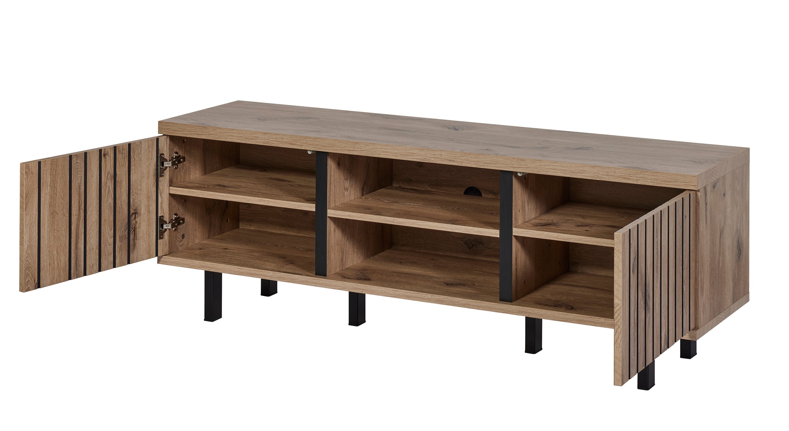 GBO - TV-Meubel Tim  - Canyon oak - 160x55x40cm