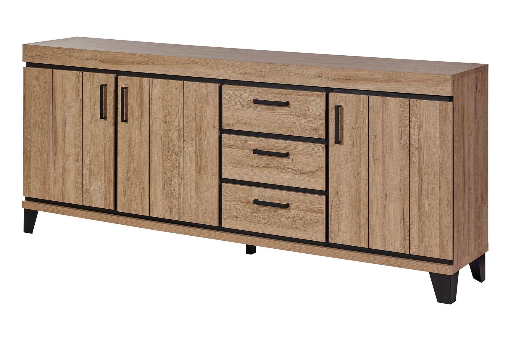 GBO - Buffet Titus – 236x97x48 cm – Chêne Français