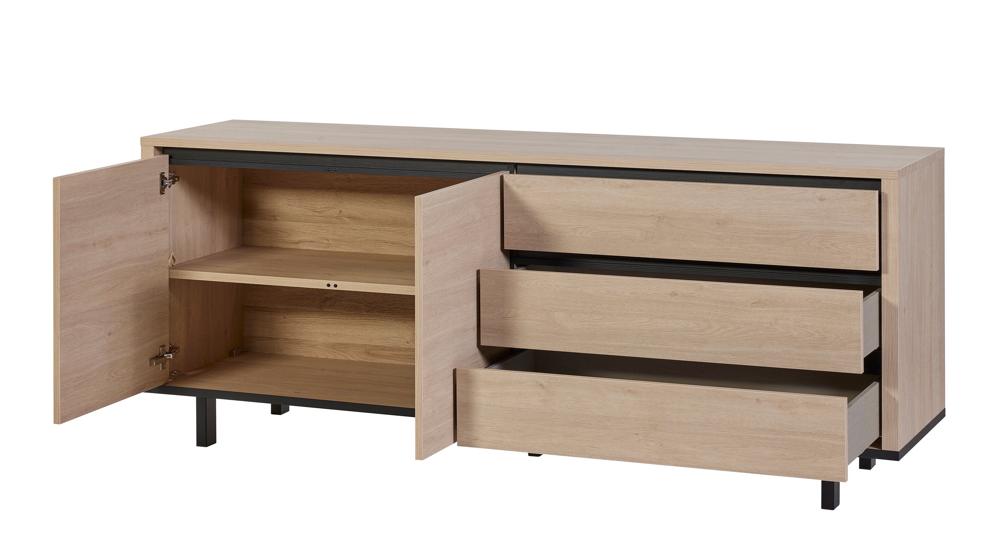GBO - Dressoir Tyler – 194x90x46 cm – Urban Oak