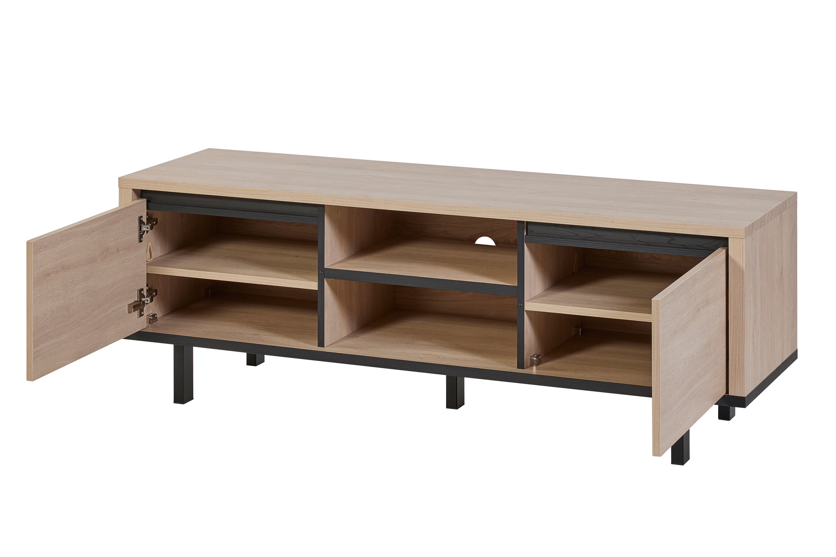 GBO - TV-meubel Tyler – 163x56x46 cm – Urban Oak