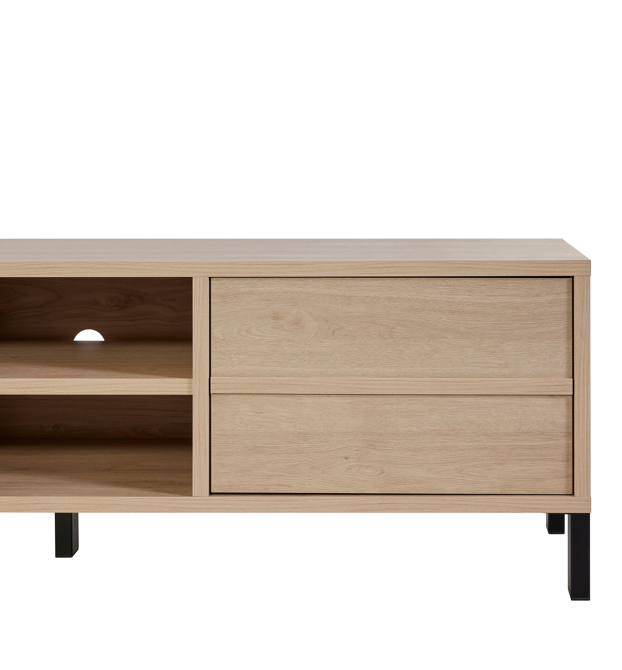 GBO - Meuble TV – 175x53x45 cm – Chêne Urbain