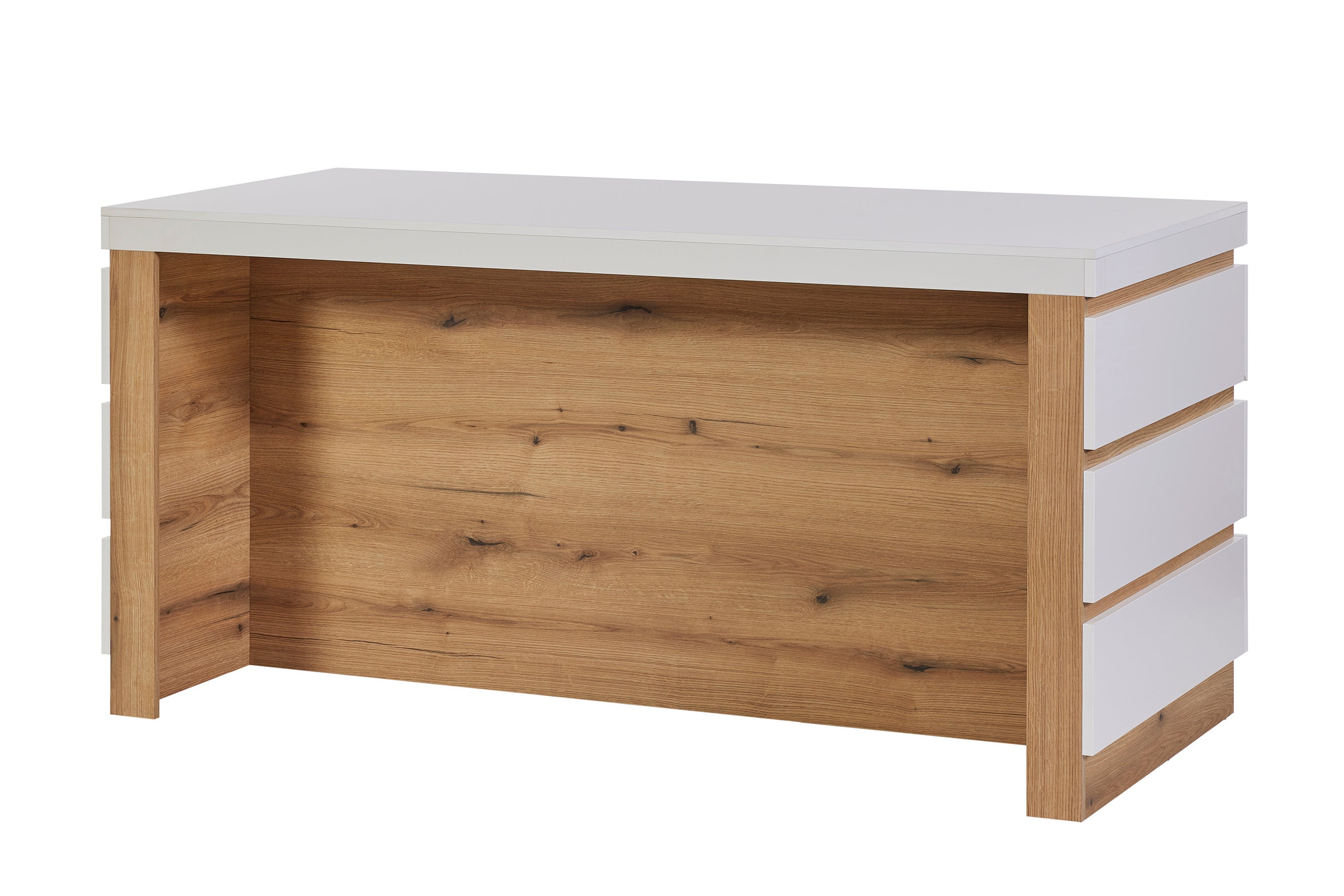 GBO - Keukenblok Urbino – 160x90x75 cm - Wit