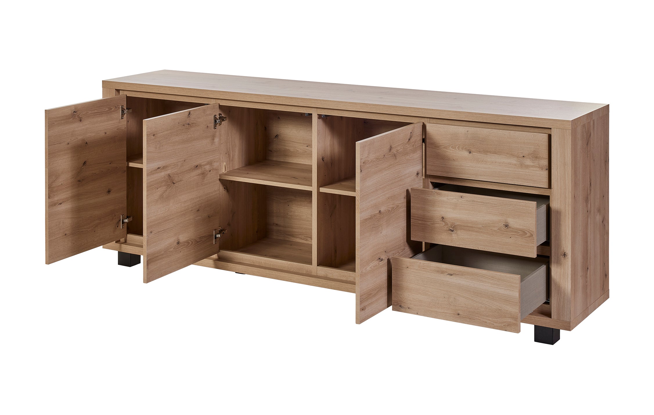 GBO - Dressoir Uri - Hudson oak - 238x90.0x48cm