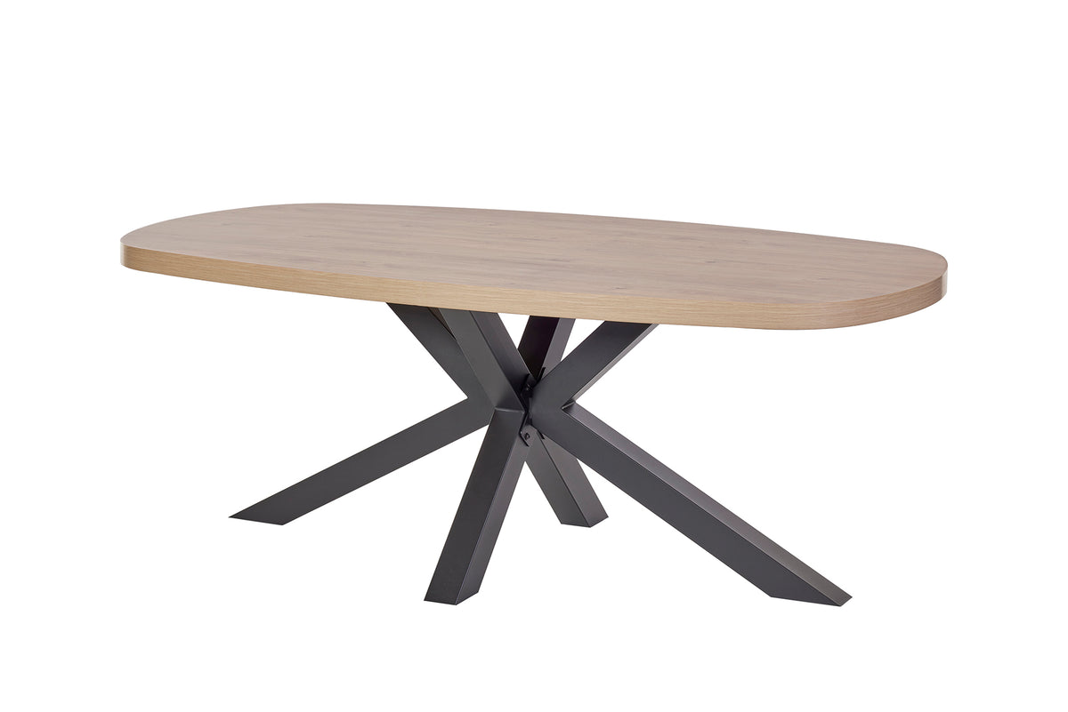 GBO - Eettafel Vinny - Uittrekbaar 180->230cm - 180->230 x76x100 cm