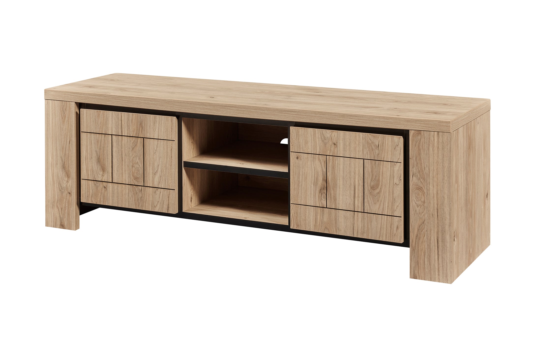 GBO - TV meubel Uriel - Castle OAK - 150x50.0x45cm