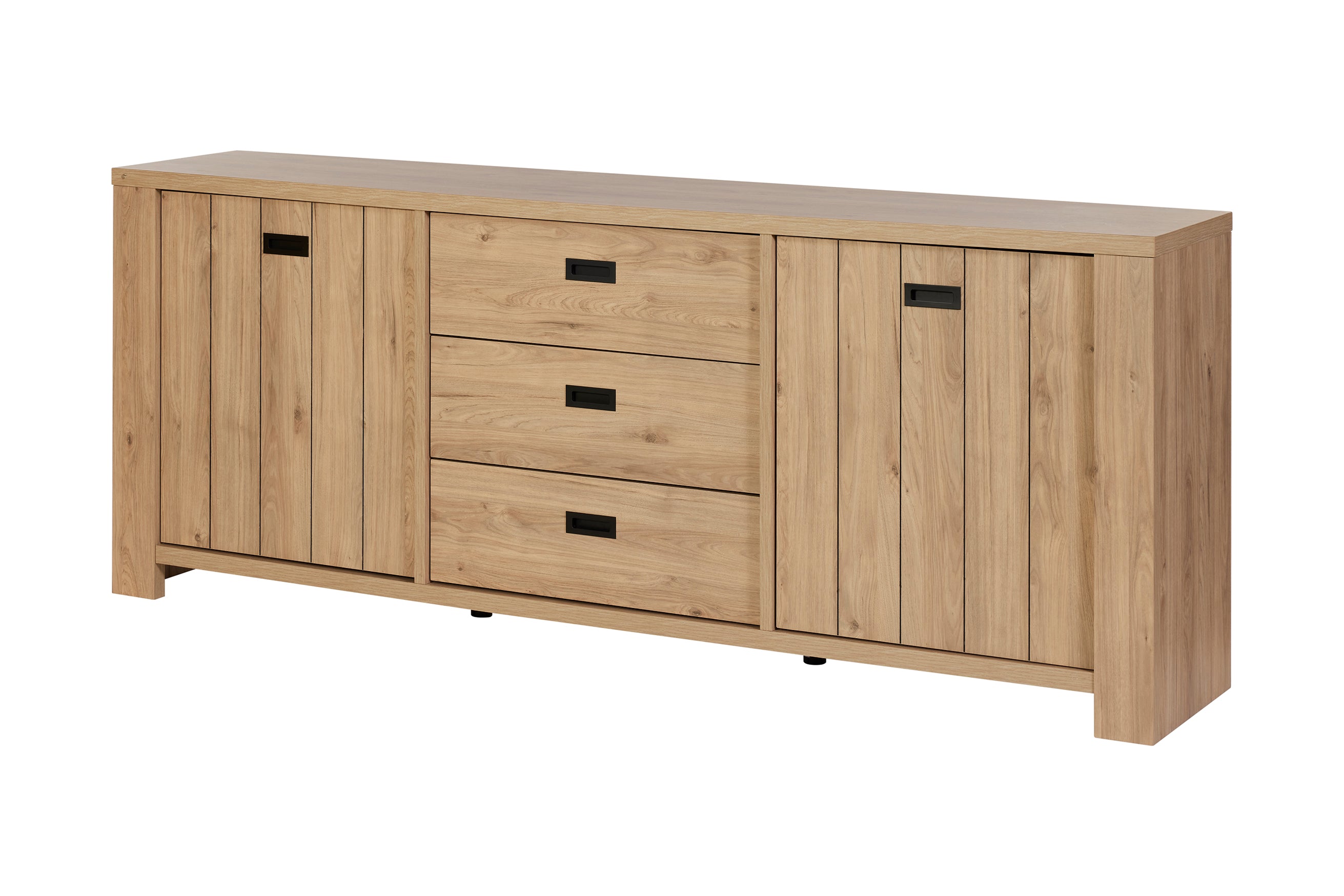 GBO - Buffet Vernon - Chêne Castle - 230x90x45 cm