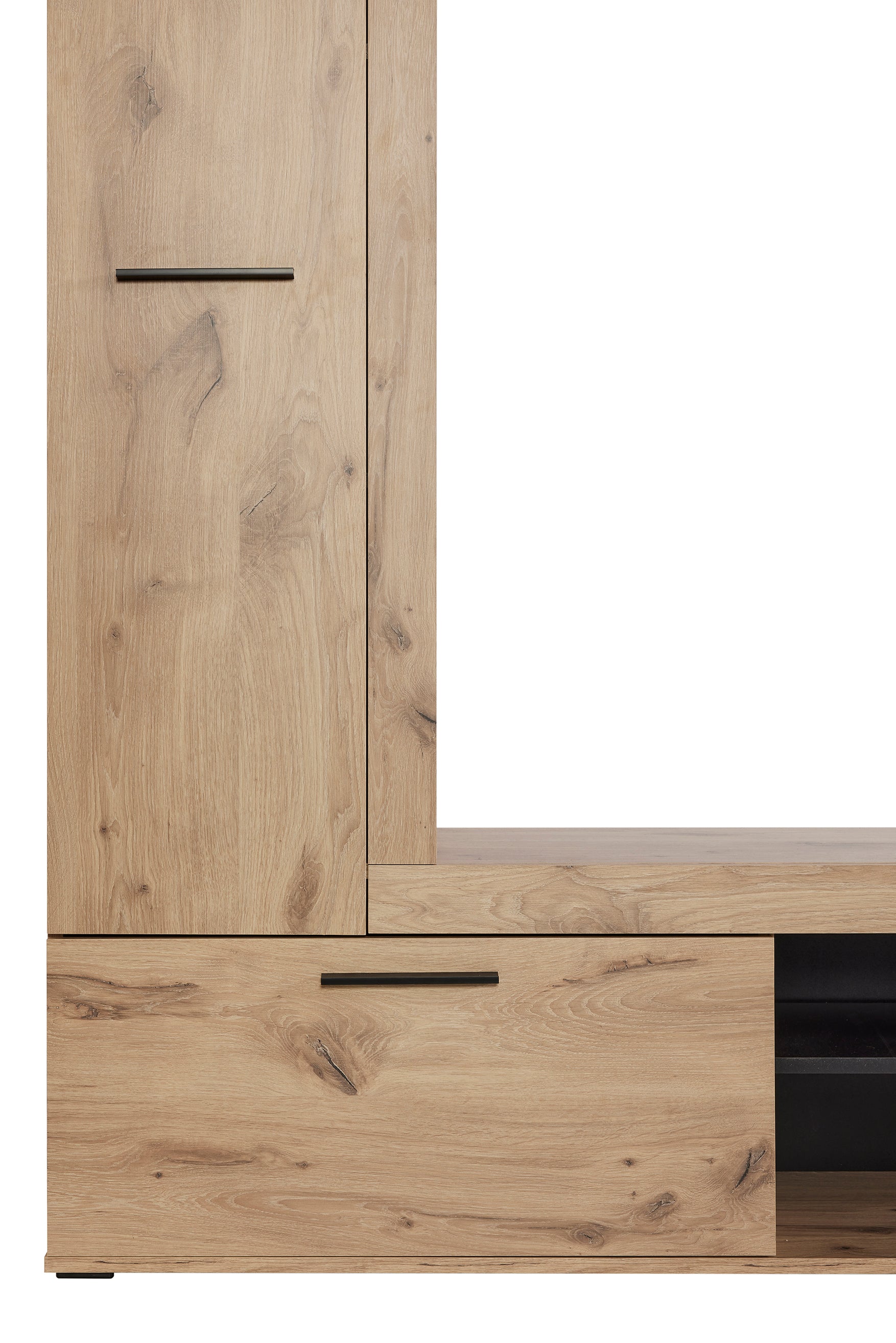 GBO - TV-wand Vigor - Canyon Oak - 216x175x35 cm
