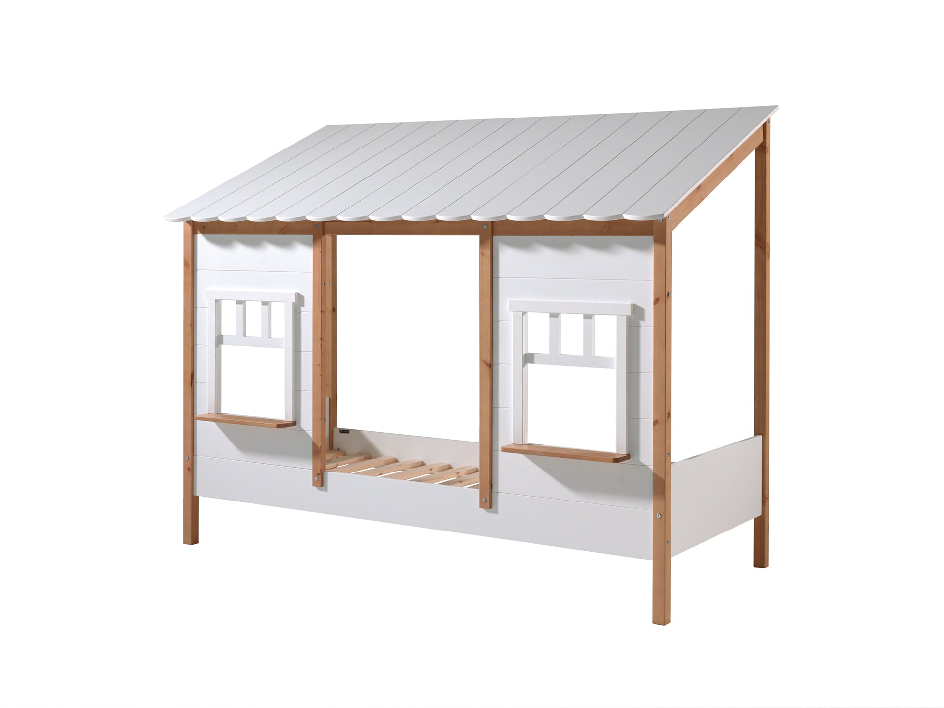 Deze Housebed-combinatie bestaat uit een huisbed en een bedlade