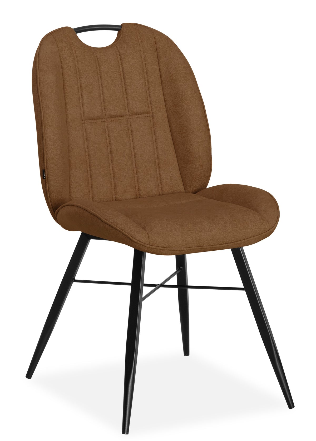 Maxfurn - Eetkamerstoel Shelton - Stof - Luxor Cognac