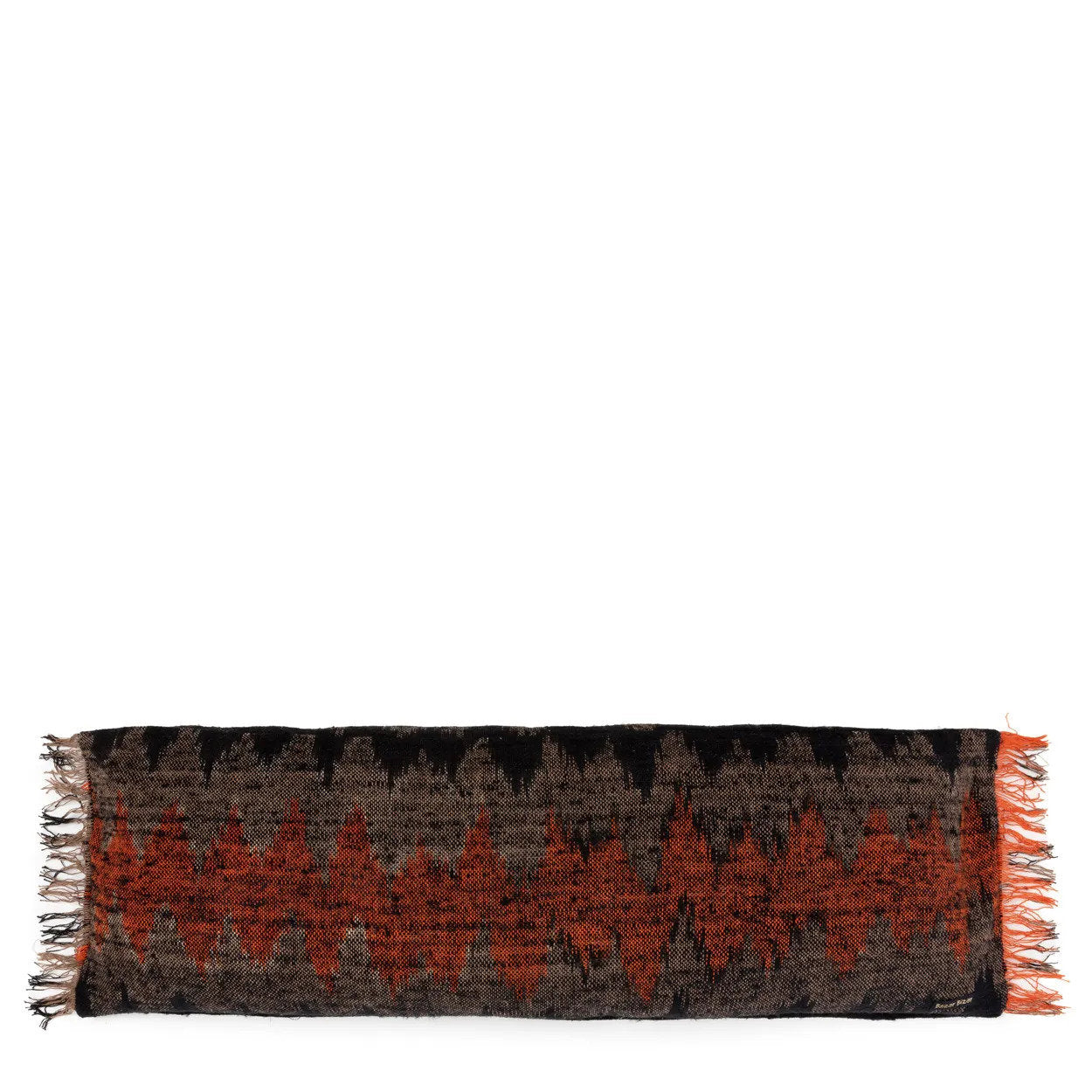 BB - Kussenhoes Oh My Gee - Zwart Oranje - 35x100