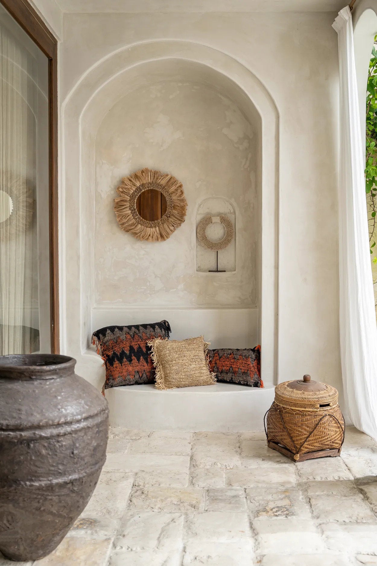 BB - Kussenhoes Oh My Gee - Zwart Oranje - 60x60