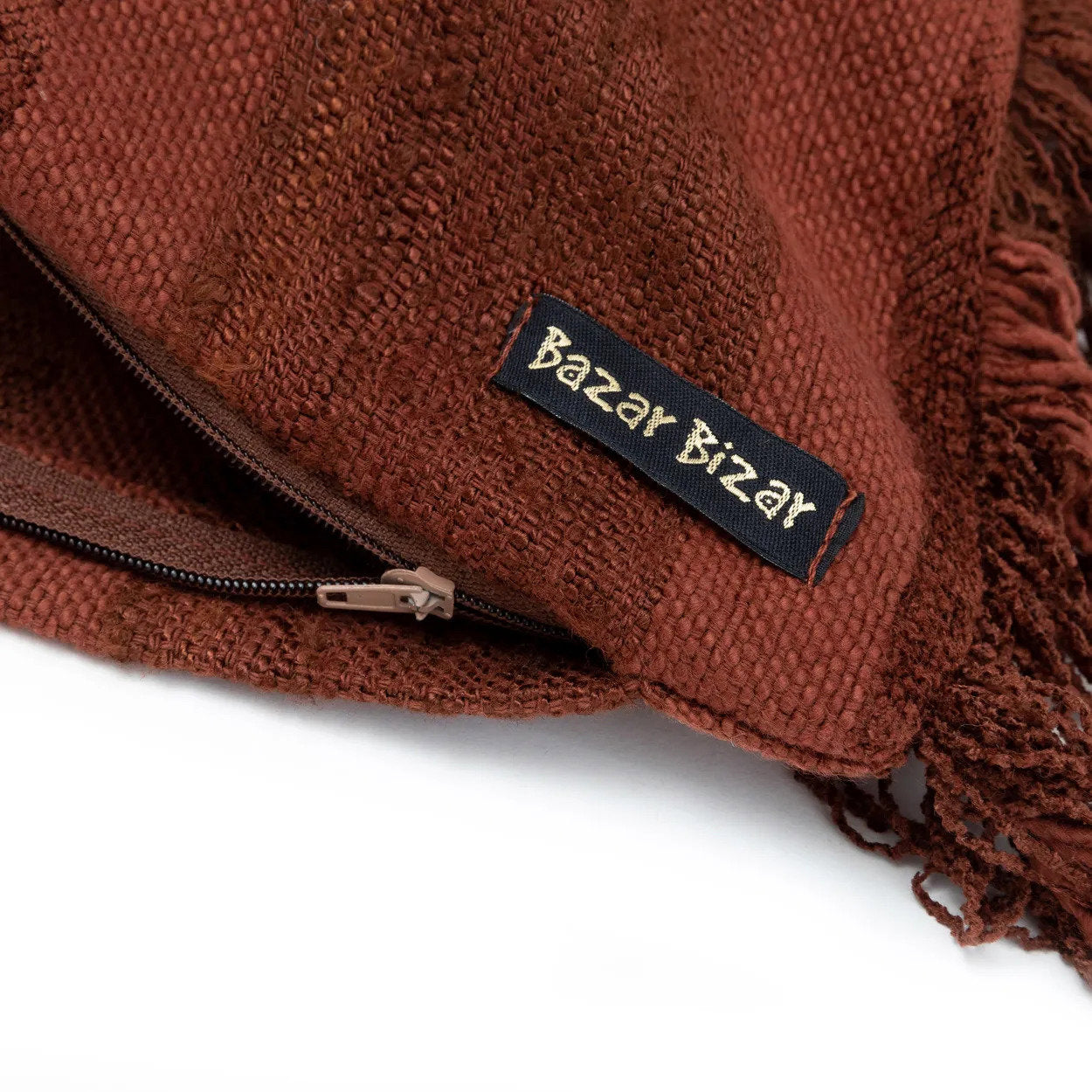 BB - Kussenhoes Oh My Gee - Bordeauxrood fluweel - 30x50