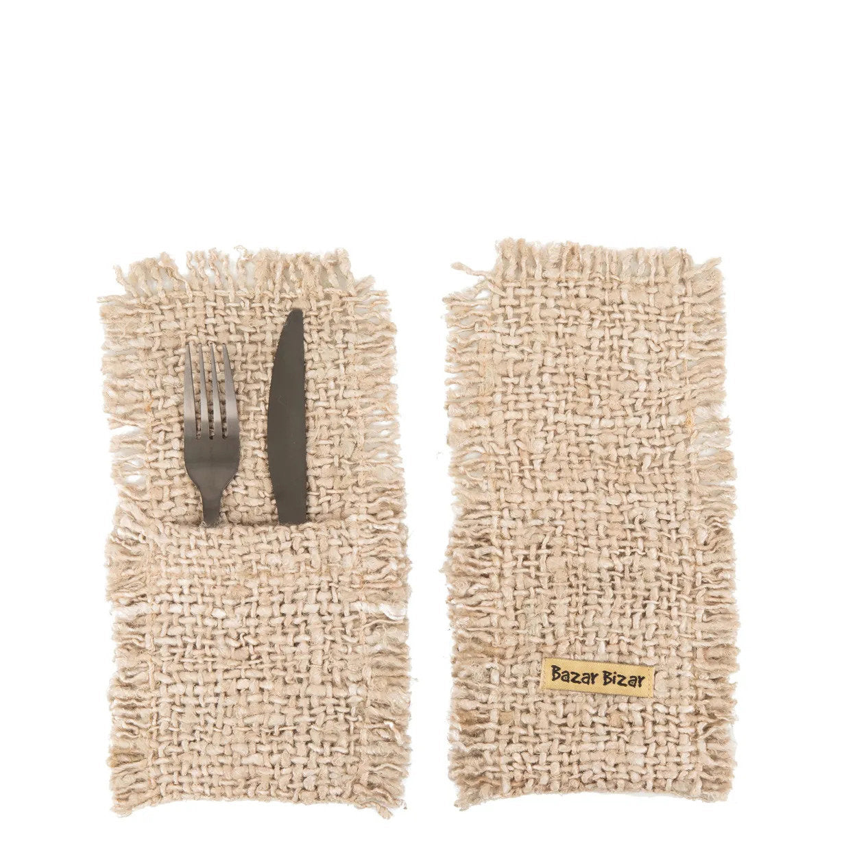 BB - Bestekhouder Oh My Gee - Beige - Set van 4_40