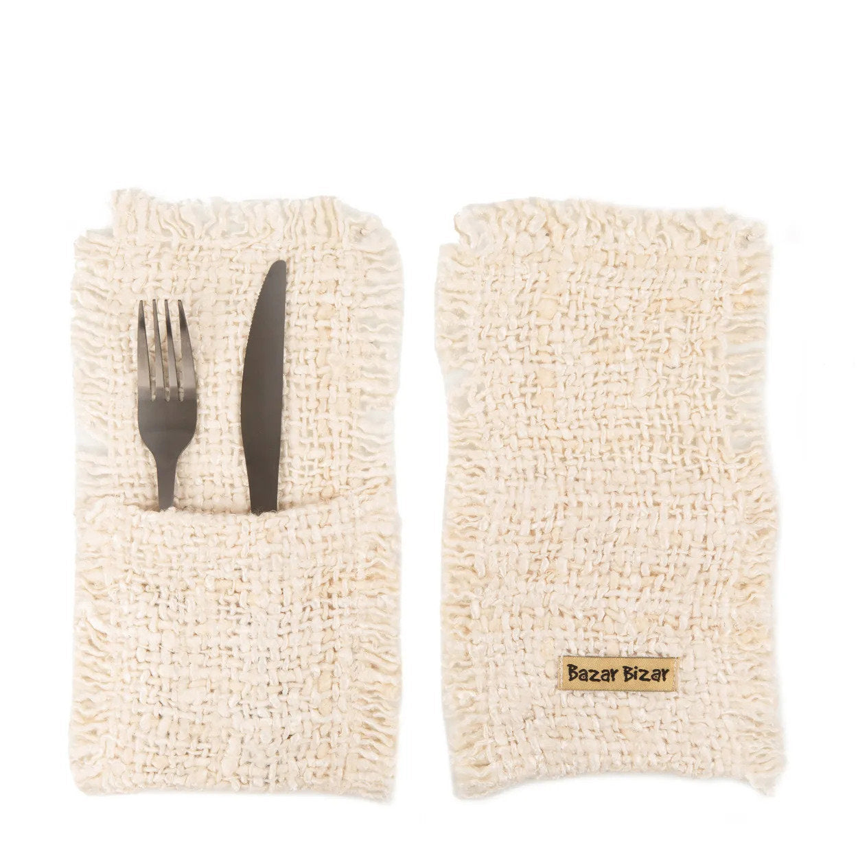 BB - Bestekhouder Oh My Gee - Crème - Set van 4