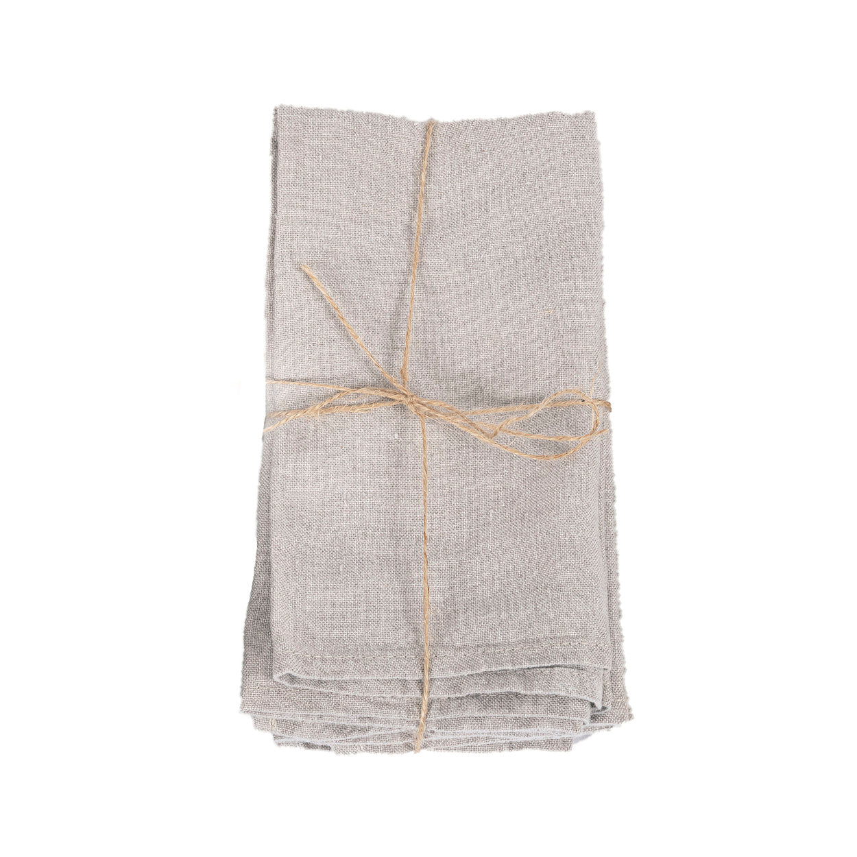 BB - Serviet linnen - beige - set van 4