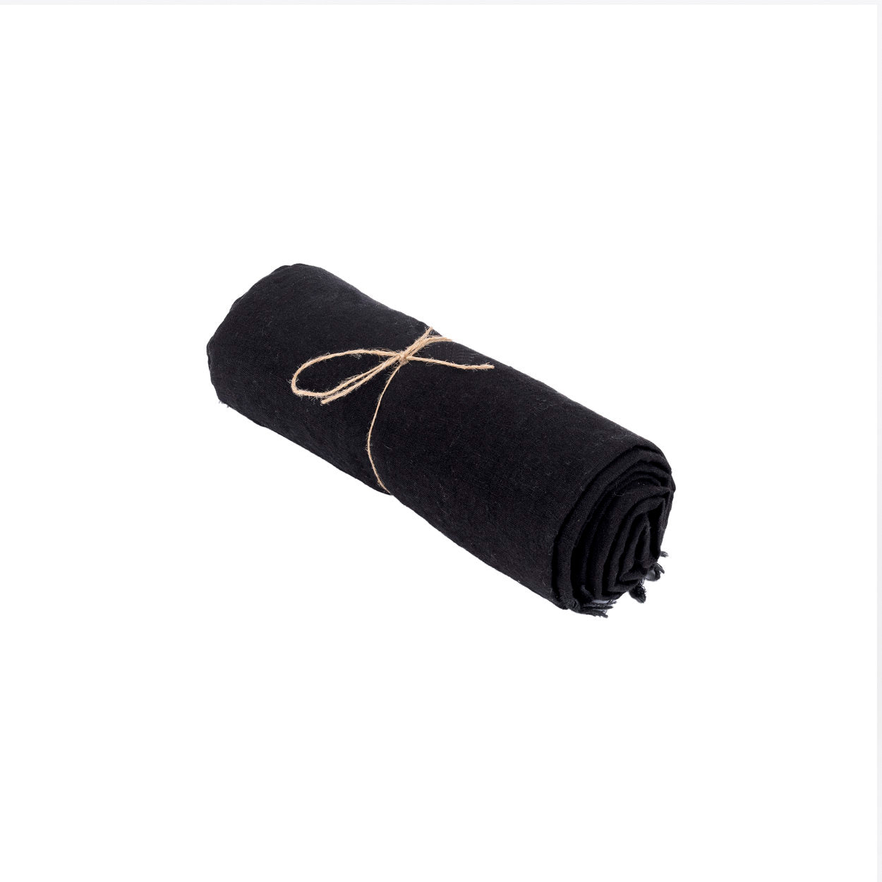 BB - Tafelkleed Linnen - Zwart - 150x150