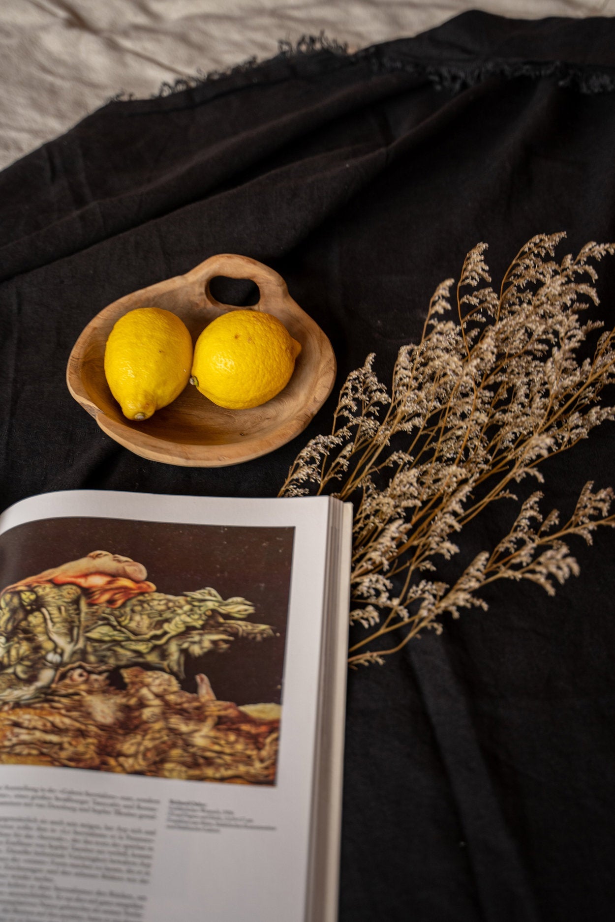 BB - Tafelkleed The Linnen - Zwart - 150x250