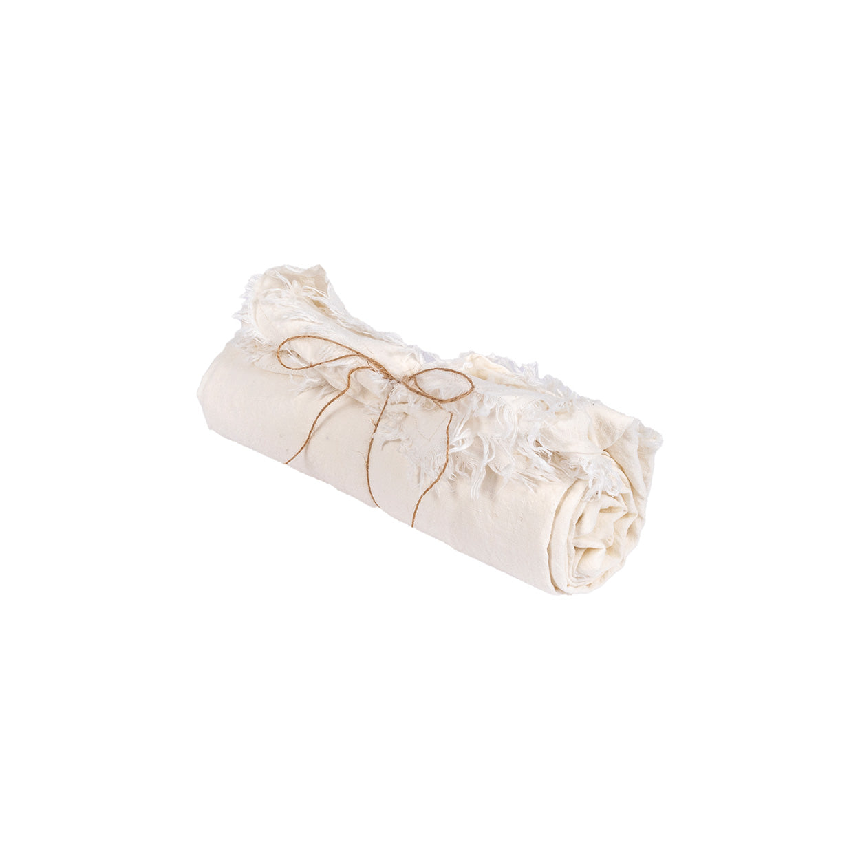 BB - Nappe en lin - Blanc - 150x200