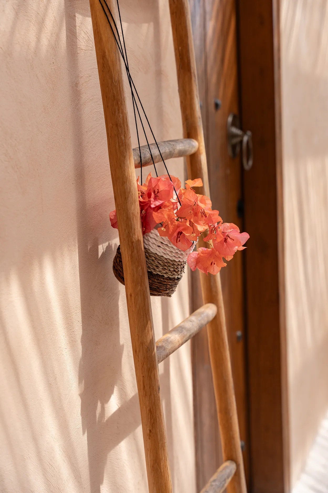 BB - Plantenhouder Banana - Natuurlook wit - S