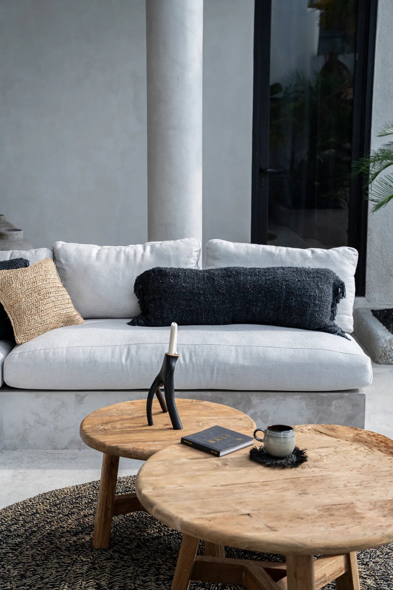 BB - Kaarsenhouder Triple Twig - Zwart