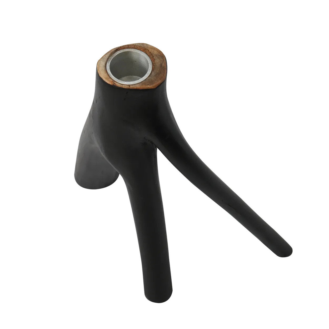 BB - Kaarsenhouder Triple Twig - Zwart