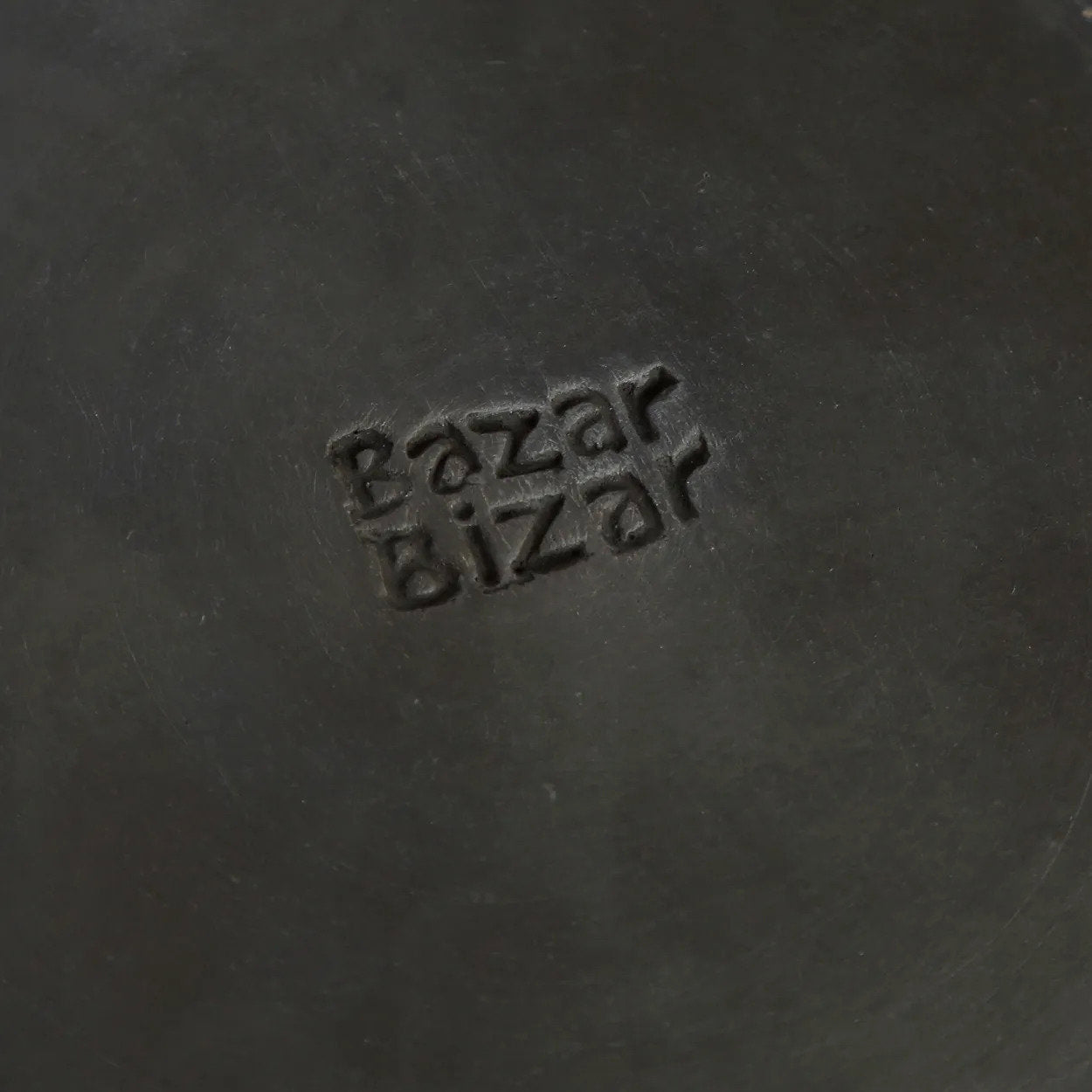 BB - Bord The Burned Classic Plate - Zwart - L