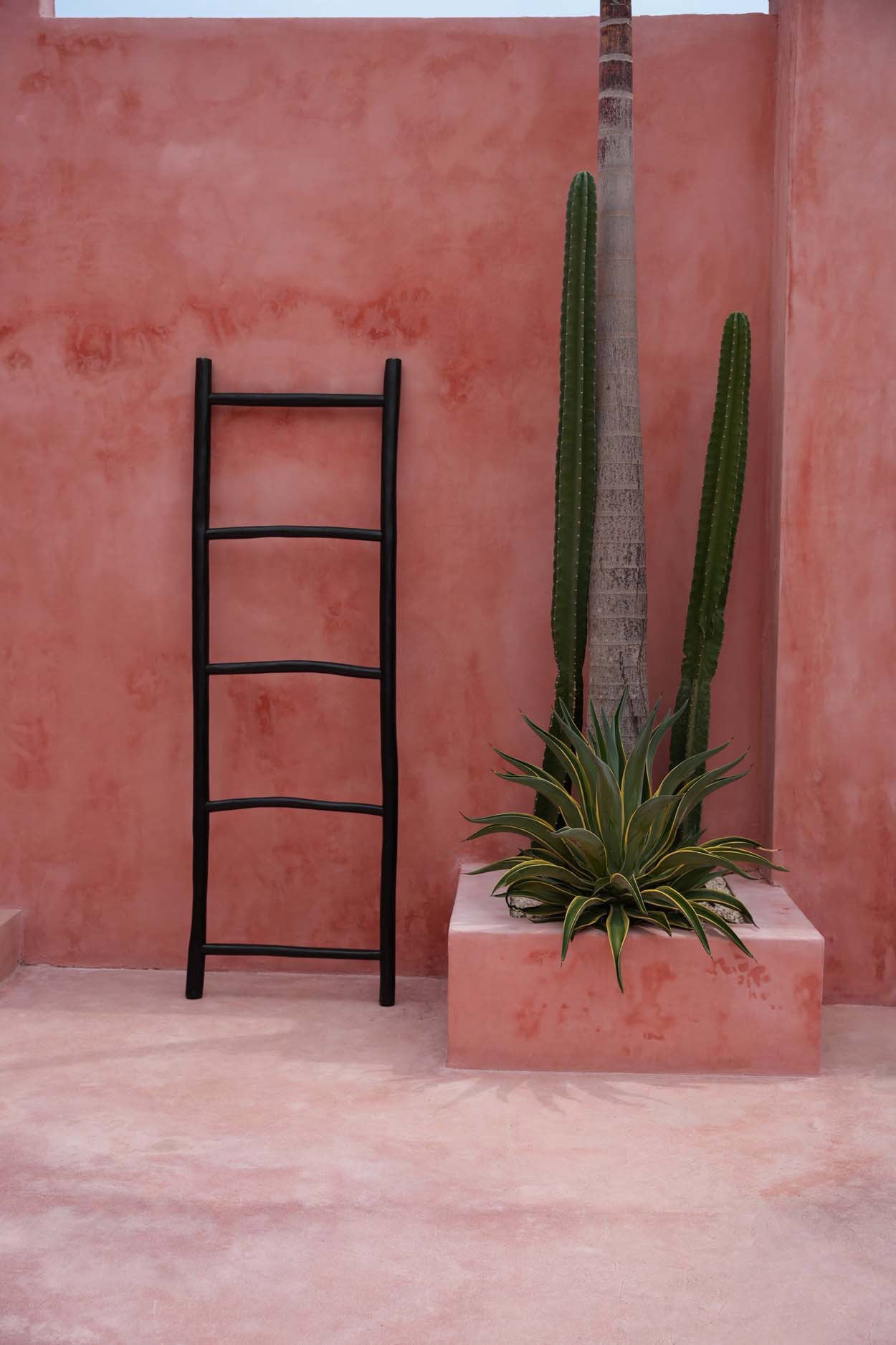 BB - Ladder Tulum - Zwart - 165