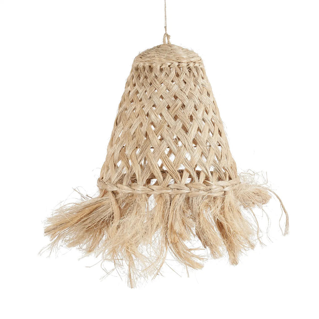 BB - Hanglamp Abaca Jelly Fish Hanger - Natuurlook - S