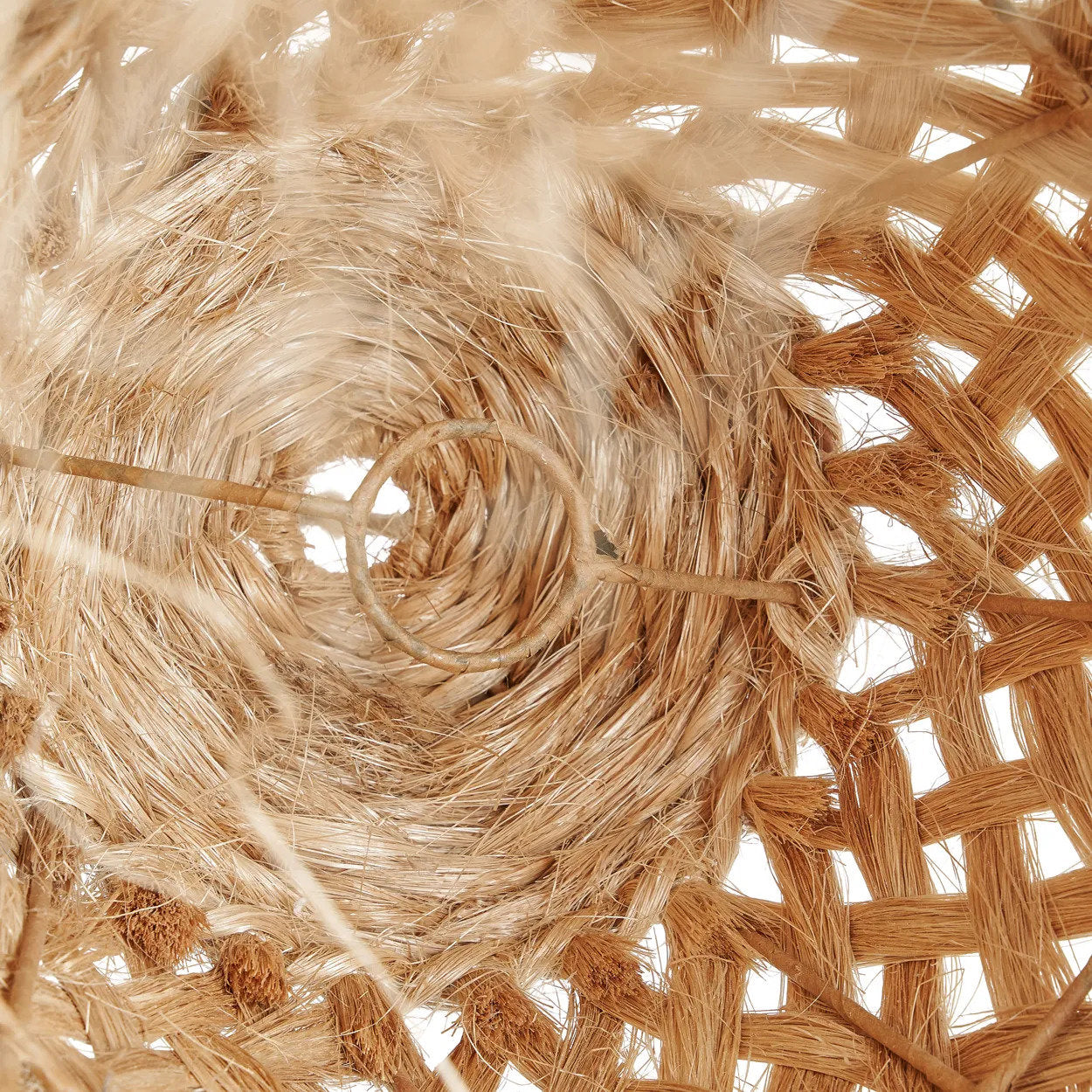 BB - Hanglamp Abaca Jelly Fish Hanger - Natuurlook - S