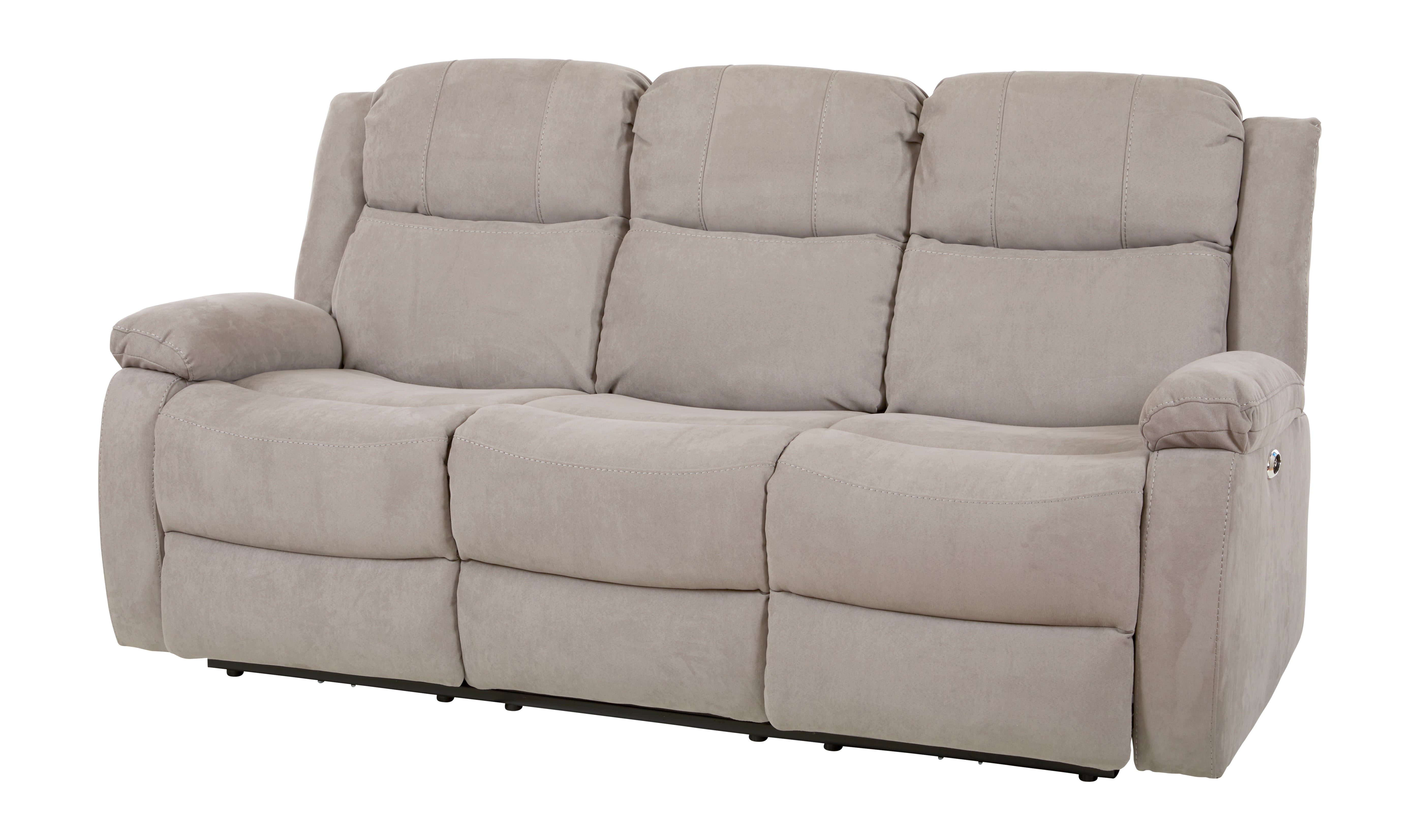 GBO - 3 Zit relax electrisch Jumet - Stof - 194x95.0x101cm