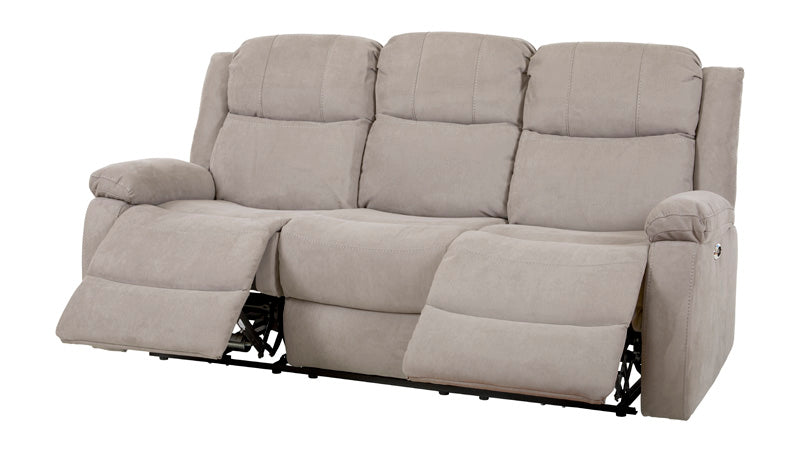 GBO - 3 Zit relax electrisch Jumet - Stof - 194x95.0x101cm