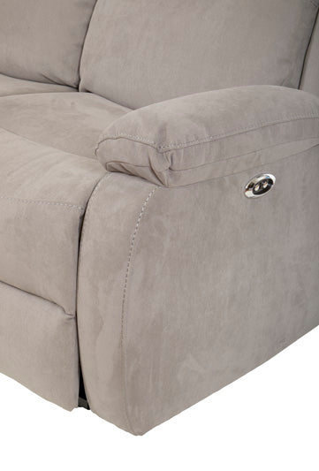 GBO - 1 Fauteuil relax électrique Jumet - Tissu - 84x95x101 cm
