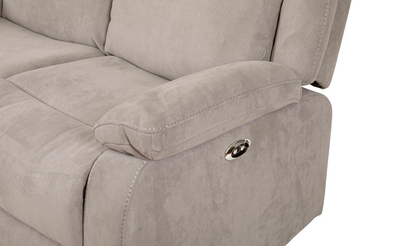 GBO - 3 Zit relax electrisch Jumet - Stof - 194x95.0x101cm