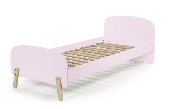 Deze KIDDY combinatie in roze bestaat uit een bed (90x200), nachtkastje en speelkoffer.