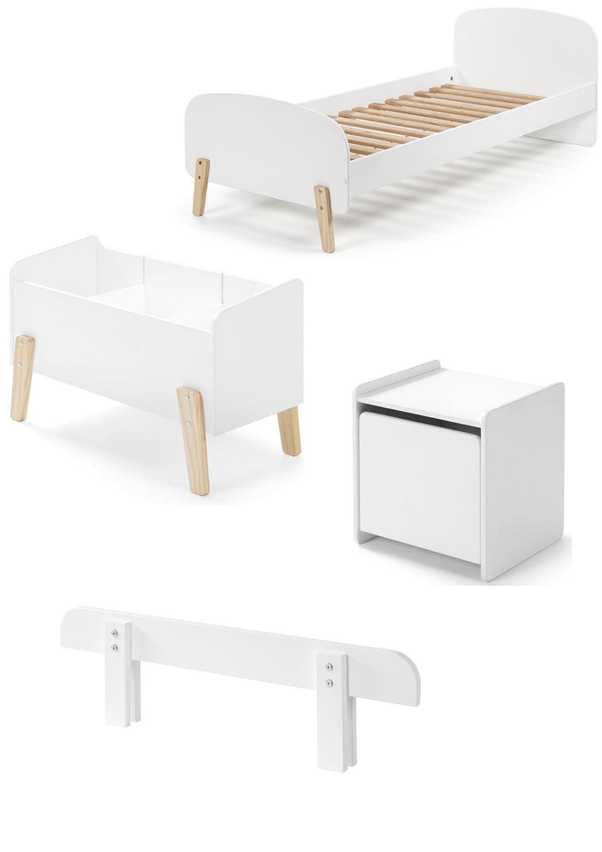 Vipack - Jeugdkamer KIDDY - Wit